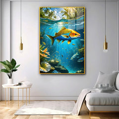 Stunning Fish Acrylic Wall Paintings & Arts - All India Decor