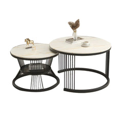 Pandora Nesting Coffee Table Black 2.0 - All India Decor