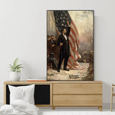 Abraham Lincoln (1809 - 1856) Framed Wall Art - All India Decor