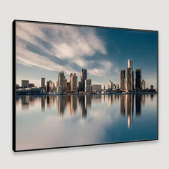 Serenity of the Skyscrapers Framed Wall Art - All India Decor