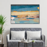 Abstract contemporary Framed Wall Art - All India Decor