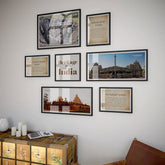 Set Of 7 Frame Sets Of Mystical Heritage Temples Of India - All India Decor