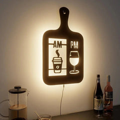 Cooking Pan - shaped Kitchen Backlit Wall Art for Chefs - All India Decor