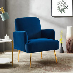 Blue Esme Accent Chair - All India Decor