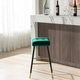 Green Color Julio Counter Stool - All India Decor