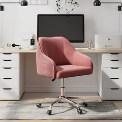 Pink Leisel Task Chair - All India Decor