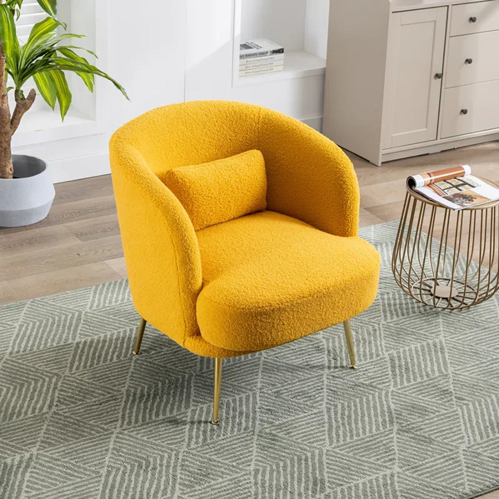 Yellow Citium Accent Chair - All India Decor