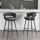 Charchol Grey Presley Bar Stool - All India Decor