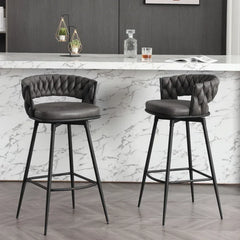 Charchol Grey Presley Bar Stool - All India Decor