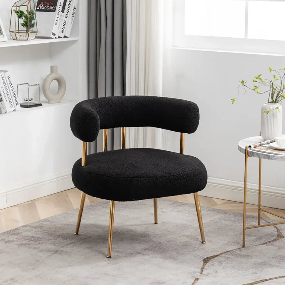 Black Bonnita Accent Chair - All India Decor