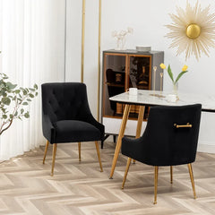 Black Asul Accent Chair - All India Decor