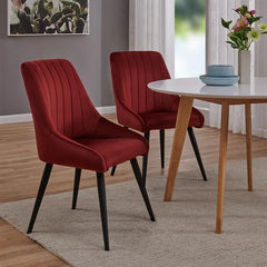 Red Nico Side Chair - All India Decor