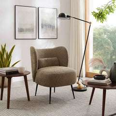 Light Brown Collin Accent Chair - All India Decor