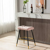 Pink Color Julio Counter Stool - All India Decor