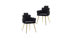 Black Trent Accent Chair - All India Decor