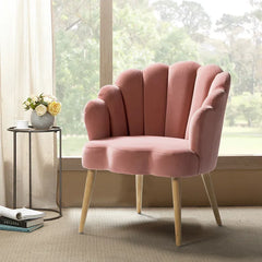 Pink Rae Accent Chair - All India Decor
