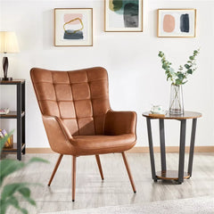 Brown Lapis Accent Chair - All India Decor