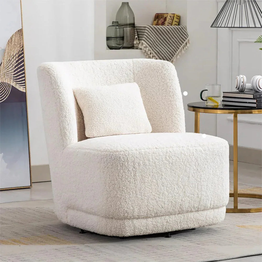Beige Deeda Barrel Chair - All India Decor
