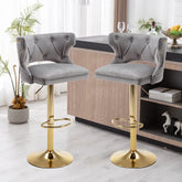 Grey Verona Bar Stool - All India Decor