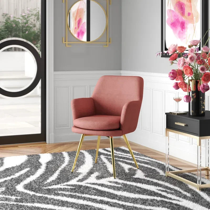 Pink Tonas Accent Chair - All India Decor