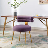 Purple Swizzy Aceent Chair - All India Decor
