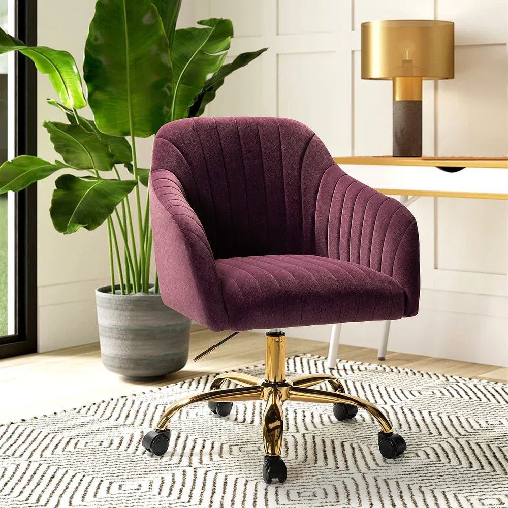 Purple Louise Task Chair - All India Decor