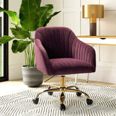 Purple Louise Task Chair - All India Decor