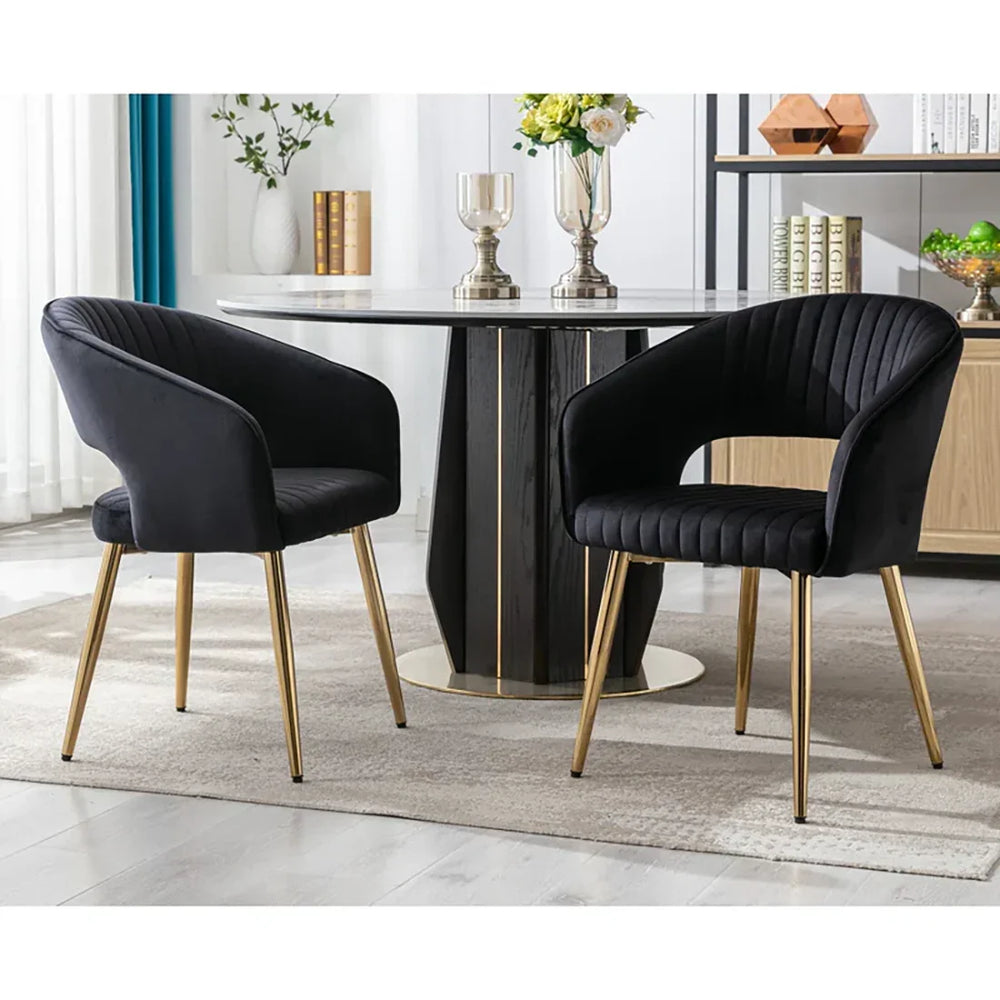 Black Ayatt Accent Chair - All India Decor