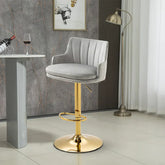 Grey Color Oliver Bar Stool - All India Decor