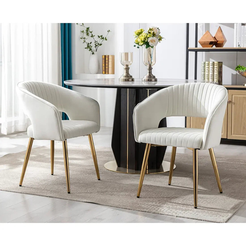 Beige Ayatt Accent Chair - All India Decor