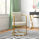 Beige Allex Chair - All India Decor