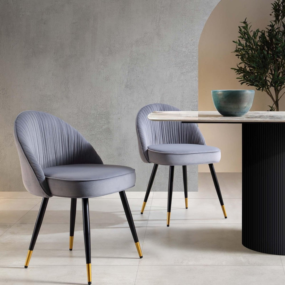 Grey Momence Accent Chair - All India Decor