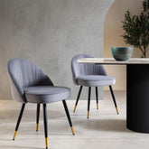Grey Momence Accent Chair - All India Decor
