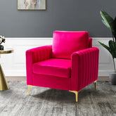 Pink Rafeal Lounge Chair - All India Decor