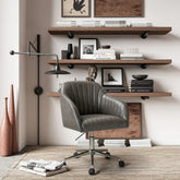 Grey Colm Task Chair - All India Decor
