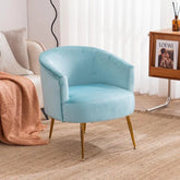 Sky Blue Jiba Accent Chair - All India Decor