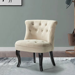 Beige Donata Accent Chair - All India Decor