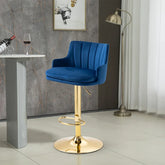 Blue Color Oliver Bar Stool - All India Decor