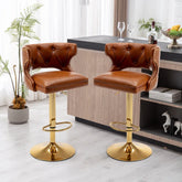 Tan Verona Bar Stool - All India Decor