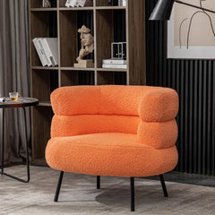 Orange Clive Accent Chair - All India Decor