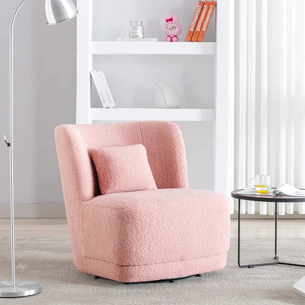 Pink Deeda Barrel Chair - All India Decor