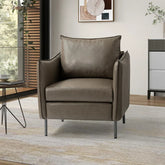Grey Lucas Accent Chair - All India Decor