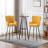 Yellow Color Nolen Bar Stool - All India Decor