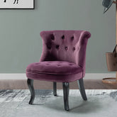 Purple Donata Accent Chair - All India Decor