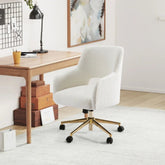 White Lotsee Task Chair - All India Decor