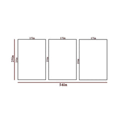 In The Mountains Frames Set Of 3 - All India Decor