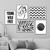 Imagination Of Nature Frame Set Of 5 - All India Decor
