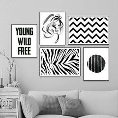 Imagination Of Nature Frame Set Of 5 - All India Decor
