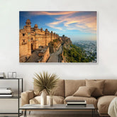 Magnificent Mughal Architecture Framed Wall Art - All India Decor
