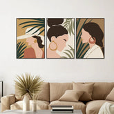 Back To Retro Frames Set Of 3 - All India Decor
